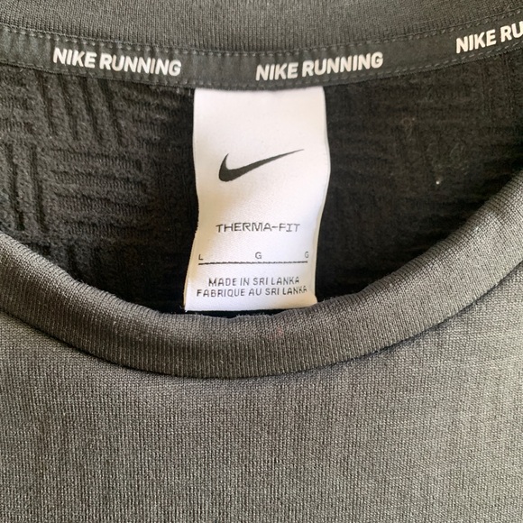 NEW Nike Element Men's XL/Large Therma-FIT Repel Running Crew -Black - Picture 9 of 9